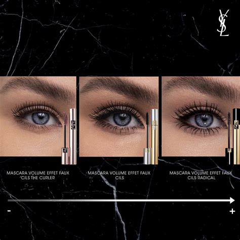 yves saint laurent volume effet faux cils radical mascar, 1 black, 7.5 ml